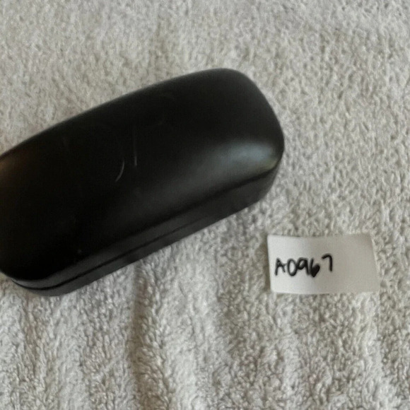 DIANE VON FURSTENBERG Black Sunglasses  Glasses Hard Clamshell Case 6.5 " x 3" - Picture 7 of 7